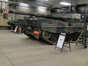Leopard 2 A 4 on tällä hetkellä pv käytössä olevaa kalustoa